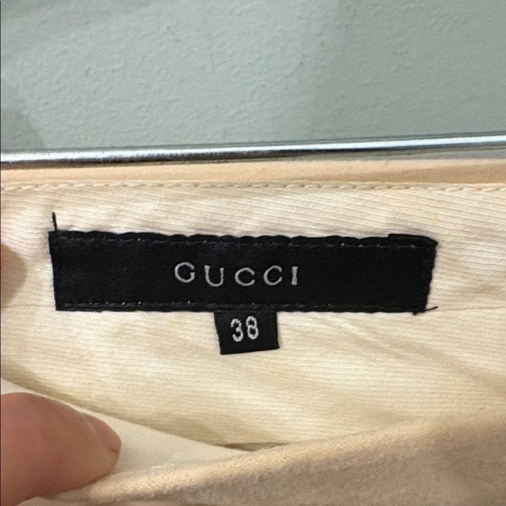 Gucci vintage wool Cream Flared trouser Pants - Picture 2 of 11